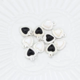 Серебряное агатовое ожерелье из нержавеющей стали, модная подвеска, аксессуар, аксессуары, японские и корейские