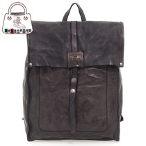 23 automne hiver CAMMPOMAGGI Campomaggie Italie légère et luxueuse cuir de veau mâle et femelle sac informatique double épaule pratique de sac à dos