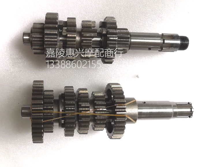 Treasure engraving 350 sets of teeth XF350 main auxiliary shaft Yongyuan 350 sets of teeth ground flat line 350 gear fork 400 overhaul