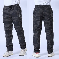 Эластичные флисовые штаны, свободный прямой крой