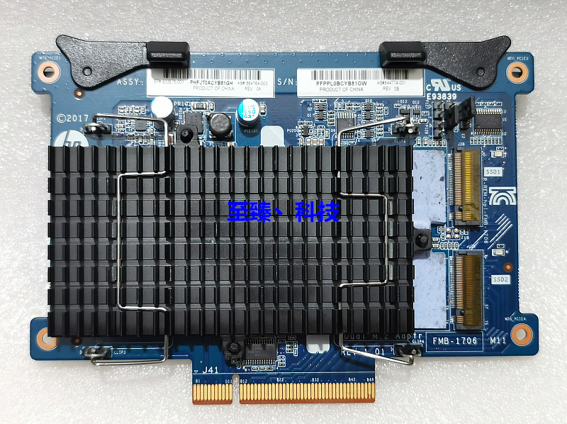 Hp Z4 Z6 Z8G4 Workstation Dual M.2 Hard Drive Expansion Board Adapter Card 933576 844779-001