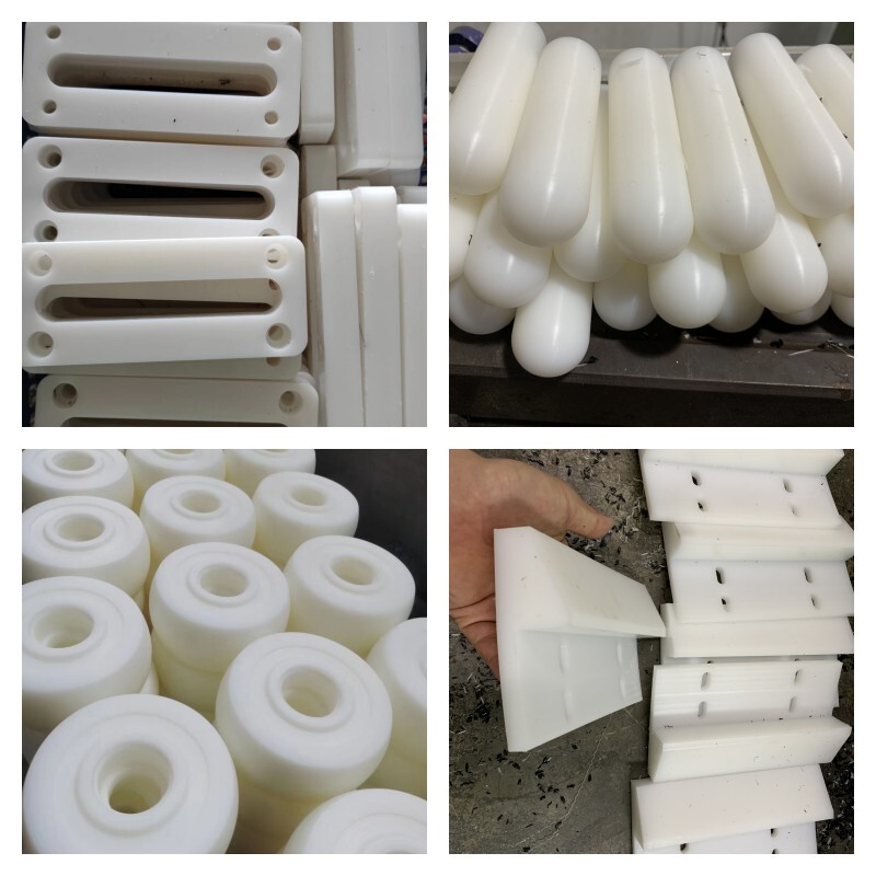 White Nylon Plate, Nylon Square Bar, Nylon Square Rod, Pa66 Nylon Plate, Square Plate, Wear-Resistant Nylon Long Strip Processing