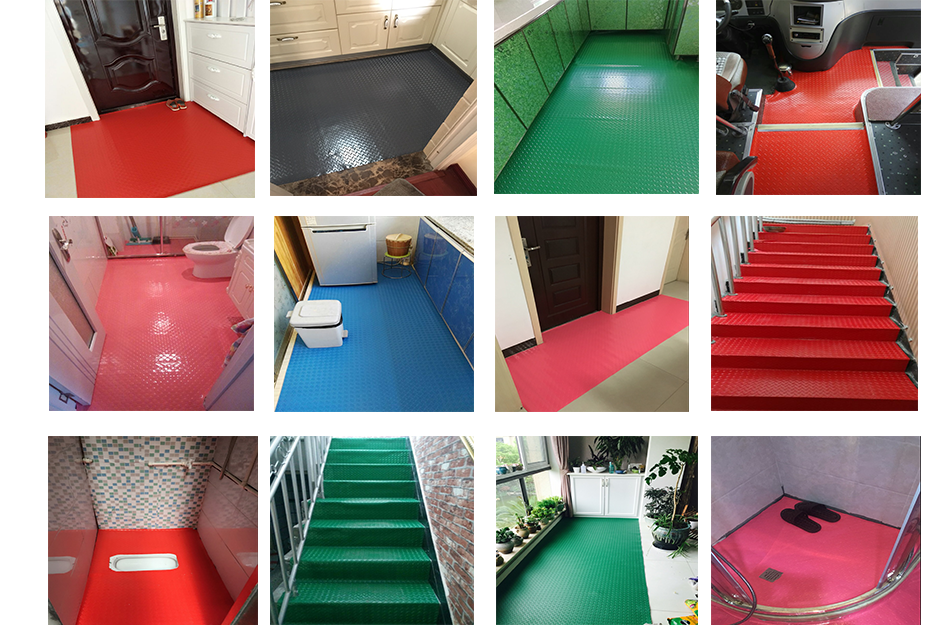 PVC chống thấm nước thảm nhựa cửa hàng đầy đủ nhựa non-slip mat hội thảo hành lang lối đi chống cháy mặc sàn mat