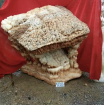  Natural bell milky stone shaped stone ornamental stone mineral crystal bell milkstone original stone home boutique pendulum piece