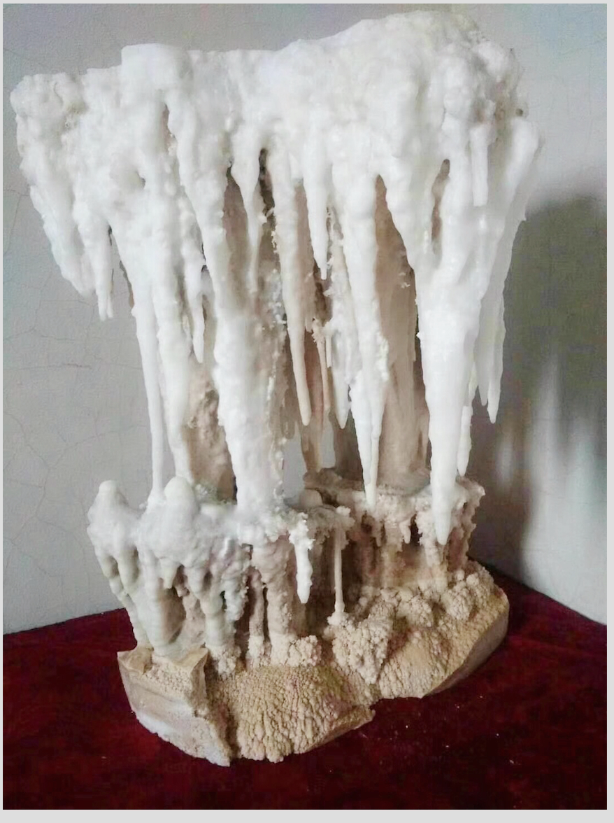 Natural stalactite crystalline original stone bonsai rockery pool fish tank landscaping strange stone modeling stone karst cave original stone