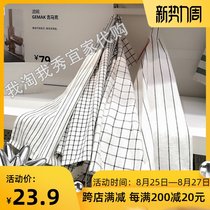  0 3 IKEA domestic free Alilyniger kitchen towel 4-piece set of rag towel