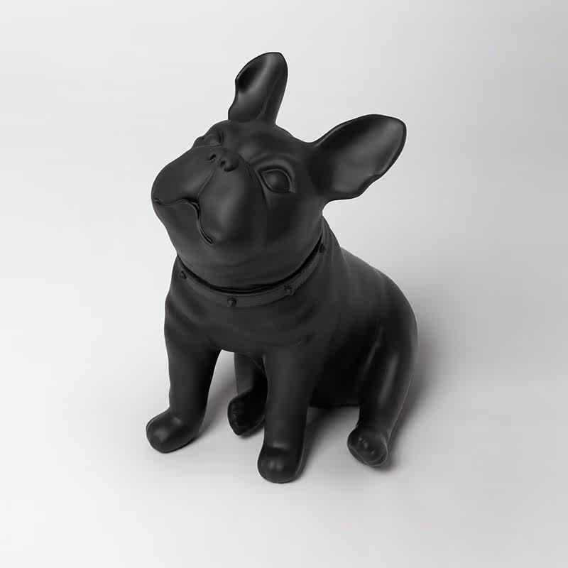 Bulldog Craft Gift Pendulum Decoration Farfight Floor Home Swing Accessories Emulation Dog Living Room Adornment Zodiac Dog Creative Mascot