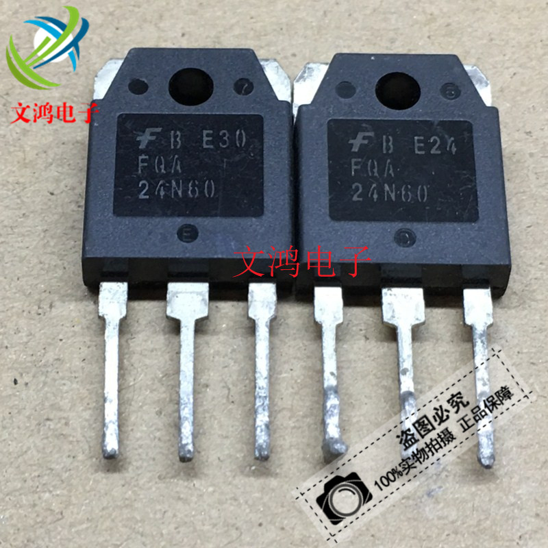 FQA24N60 24A 600V Original imported disassembler original word detection qualified high-power MOS field effect tube
