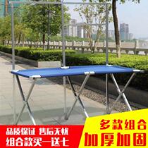 Night market stalls small tables outdoor brackets simple stools stalls splicing reinforced shelves