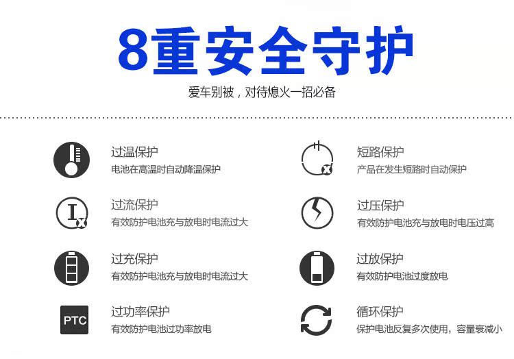 永泰和汽车用品应急启动电源多功能户外电源车载用品充电电源