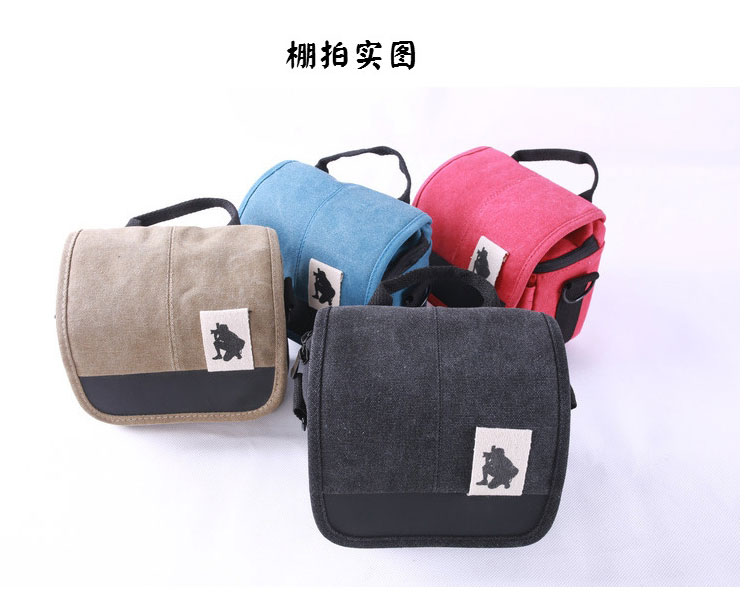 túi Backpackers vi máy ảnh phù hợp cho Sony A6500 Fuji X-T20 X-T100 đơn túi vai portable vi - Phụ kiện máy ảnh kỹ thuật số túi đựng máy ảnh fujifilm