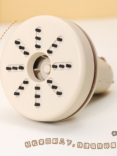 New Kapibara Desktop Vacuum Cleaner, Rechargeable, Cute Handheld Cleaner for Students, Portable Mini Dust Collector