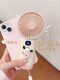 Cute handheld small fan, portable, small, mini student dormitory, desktop, USB charging, long battery life