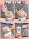 Small Tea Diary Three-In-One Insulated Cup Large Capacity Cute Water Bottle for Girls Children Students Straw Cup Gift