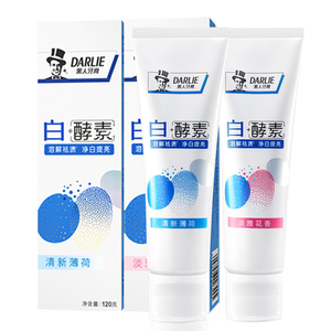 【darlie黑人旗舰店】黑人白酵素牙膏