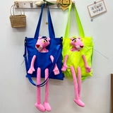 Мультяшная плюшевая кукла, рюкзак, вместительная и большая сумка на одно плечо для школьников, в корейском стиле