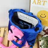 Мультяшная плюшевая кукла, рюкзак, вместительная и большая сумка на одно плечо для школьников, в корейском стиле