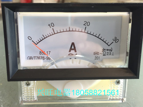 85L17 Current meter AC 30A 30MA Current table 