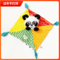 Clearance Lamazer Panda Comfort Towel Neonatal Infant Black and White Color Visual Development Comfort Toy