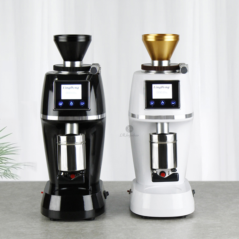 Coffee grinder electric single-product Italian grinder home commercial electric control quantitative straight out small coffee bean grinder