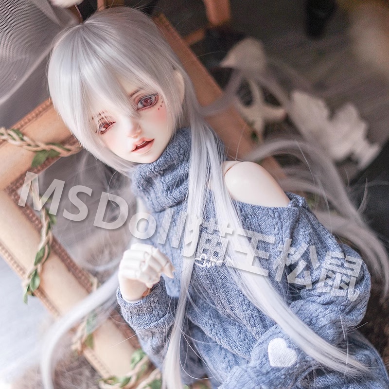 Elvis Squirrel Bjd Wig Uncle 3/4/6 Scale Bjd Male Doll Wig Male Idol Style