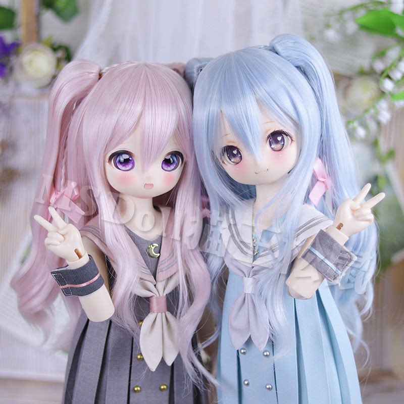猫王松鼠BJD假发 打造梦幻双马尾👩👧-BJD-淘宝好物网