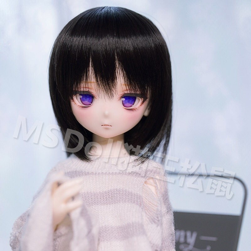 Elvis Squirrel Bjd Wig 3/4/6 Inch Versatile Cute Short Hair High-Temperature Synthetic Hair for Dolls Elvis Squirrel Bjd Wig 3/4/6 Inch Versatile Cute Short Hair High-Temperature Synthetic Hair for Dolls