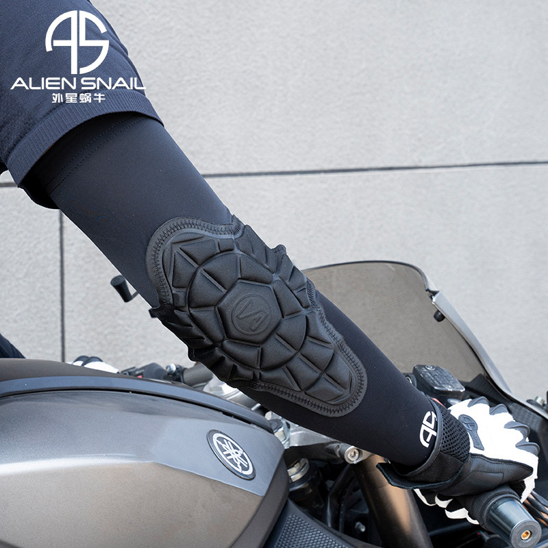 Alien snail knight shield ice sleeve man anti-wrestling elbow protection elbow anti-fall sun protection and breathable elbow