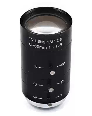 HD 5-100 manual machine vision industrial Zoom Lens 1 3 inch manual aperture CS mouth 20 times telephoto