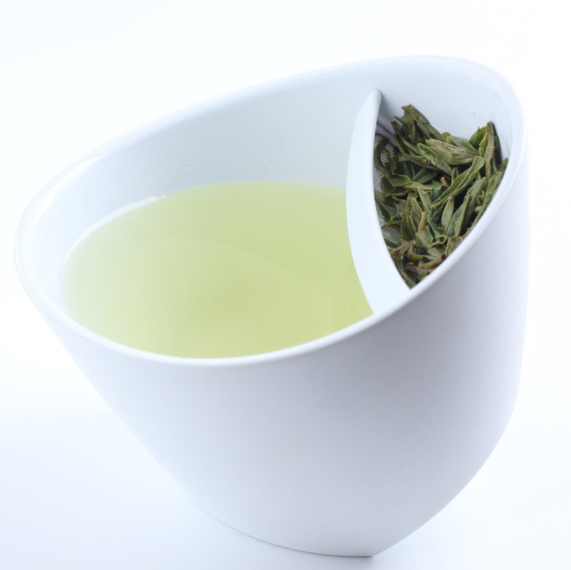 Finland Magisso Cup, Tilted Tea Cup, Large Creative Lazy Filter Tea Cup Teapot Finland Magisso Cup, Tilted Tea Cup, Large Creative Lazy Filter Tea Cup Teapot