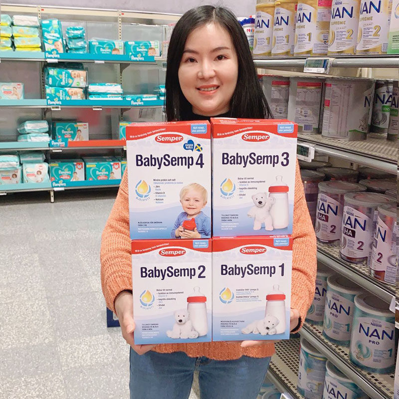 Swedish direct mail Swedish senssen milk powder infant formula 1 section 2 paragraphs 3 paragraphs 4 paragraphs 4 boxed