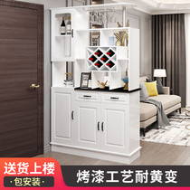 Living room partition cabinet double-sided wine cabinet modern simple screen decoration cabinet entrance hall cabinet shoe cabinet entrance hall cabinet