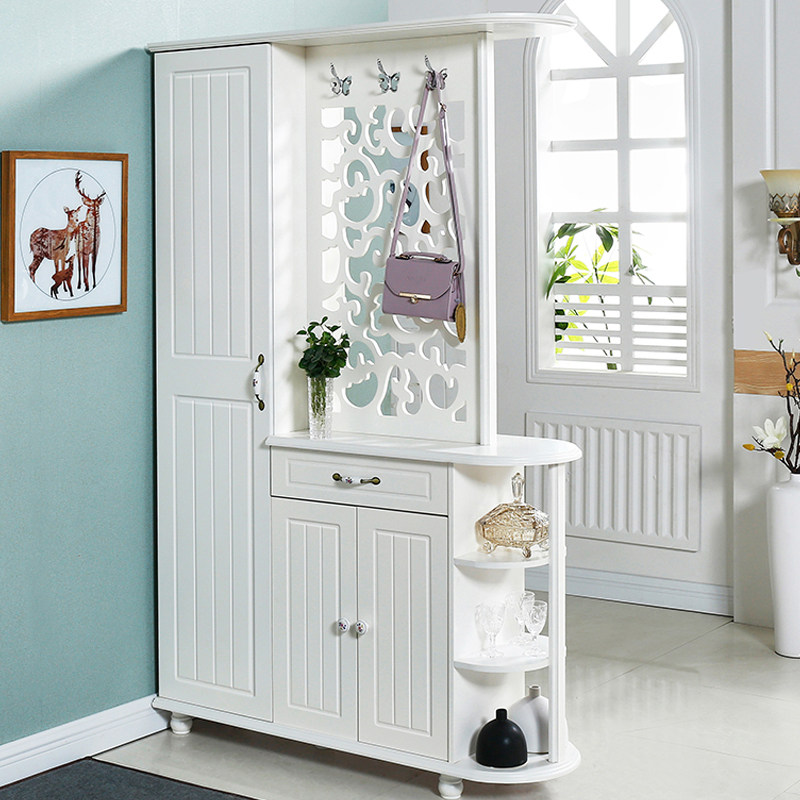 Entrance entry living room hollow screen decoration clothes hat into the