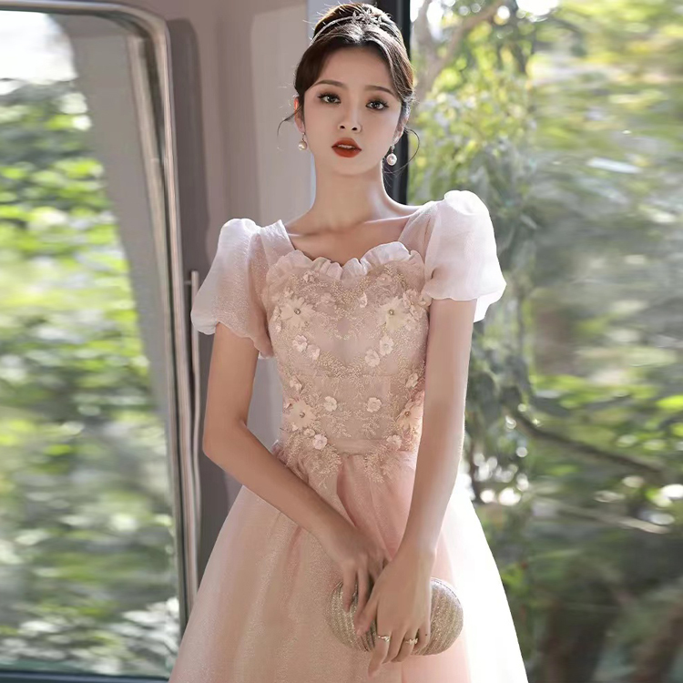 High-End Birthday Party, 18Th Birthday Coming-Of-Age Ceremony Host, Graduation Art Exam Long Dress, Princess Dress High-End Birthday Party, 18Th Birthday Coming-Of-Age Ceremony Host, Graduation Art Exam Long Dress, Princess Dress