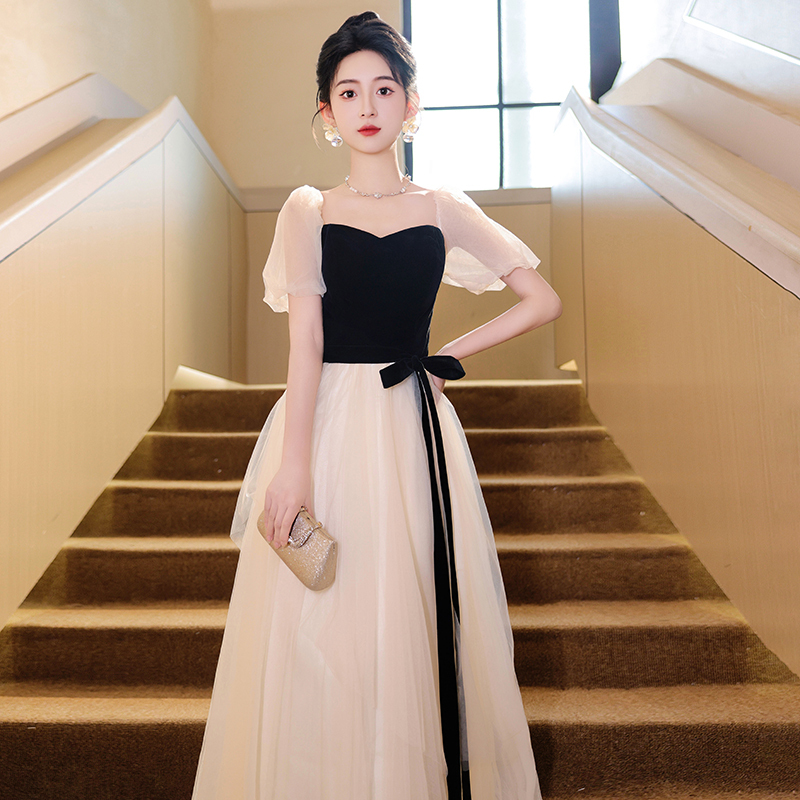 High-End Student Art Exam Dress, 18Th Birthday Coming-Of-Age Ceremony Dress, Birthday Party Dress, Can Be Worn Casually as a Dress