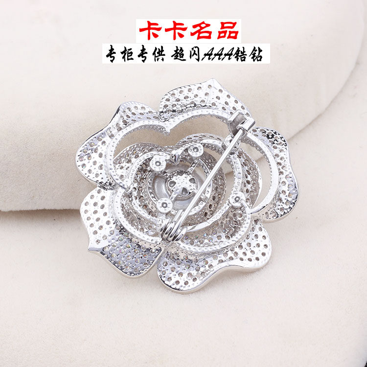 Broche femme en Zircon diamant - Ref 1178579 Image 14