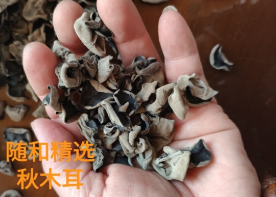 (with and selected) Northeastern light board autumn black fungus 200 gr