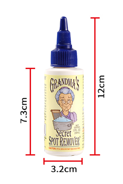 Quần áo bí mật của bà ngoại Mỹ để làm sạch chất lỏng 59ml tạo tác để vết dầu vết máu - Dịch vụ giặt ủi dung dịch tẩy trắng quần áo