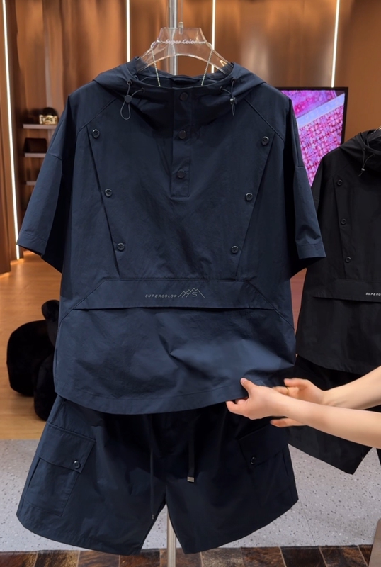 Supercolor【Casual Short-Sleeved Suit】 26Ss//Spring and Summer Versatile Short-Sleeved Suit for Men and Women