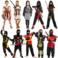 halloween2021 Halloween Trang Phục Hóa Trang Trẻ Em Chiến Binh Ninja Trang Phục Anime Chiến Binh Tập Đi Ninja Diễn Sân Khấu Quần Áo sát nhân halloween