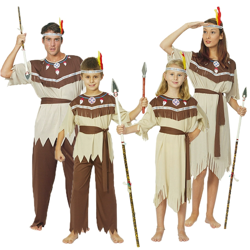 Native American Clothing Cos Show Performance Native American Costume Native American Clothing Wild Man Costume