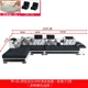 Sofa vải đơn giản phòng khách hiện đại góc căn hộ nhỏ có thể tháo rời sofa da có thể giặt kết hợp L-type - Ghế sô pha mẫu ghế sofa kết hợp giường ngủ