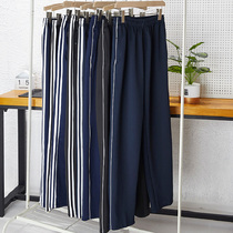 School uniform pants male and female students Tibetan blue sports pants Elementary School High School students school pants plus velvet warm