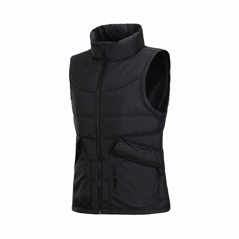 Mùa đông mới đích thực Li Ning phụ nữ 90% vịt trắng xuống ngỗng trắng xuống thể thao ấm áp xuống vest AMRN028 - Áo thể thao áo ba lỗ thể thao