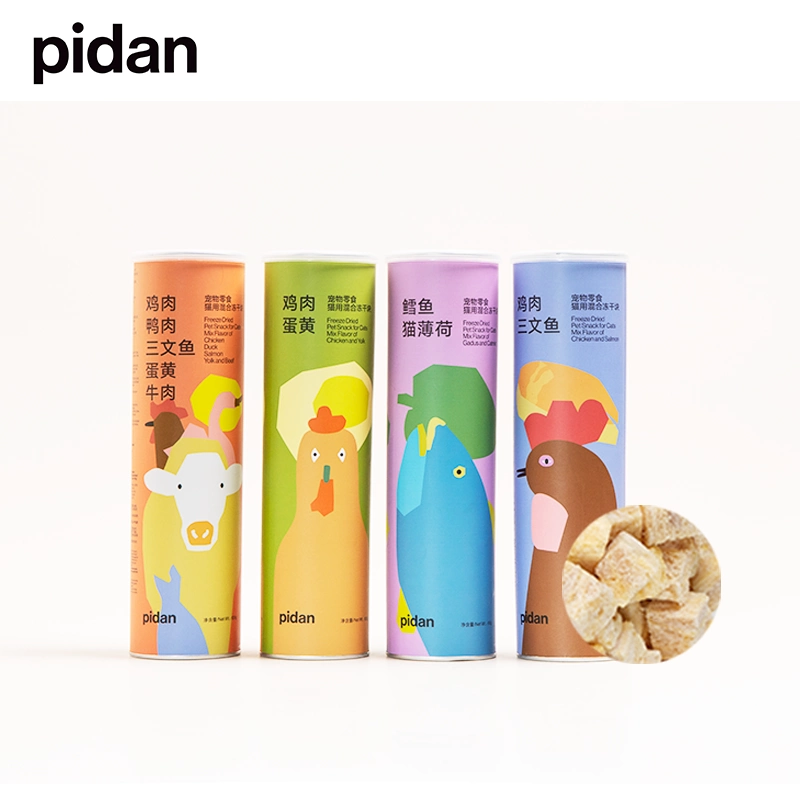 [pidan official] Đồ ăn vặt cho mèo đông lạnh trộn đông khô thành đồ ăn vặt gà và cá răng hàm mèo con tươi khô - Đồ ăn nhẹ cho mèo
