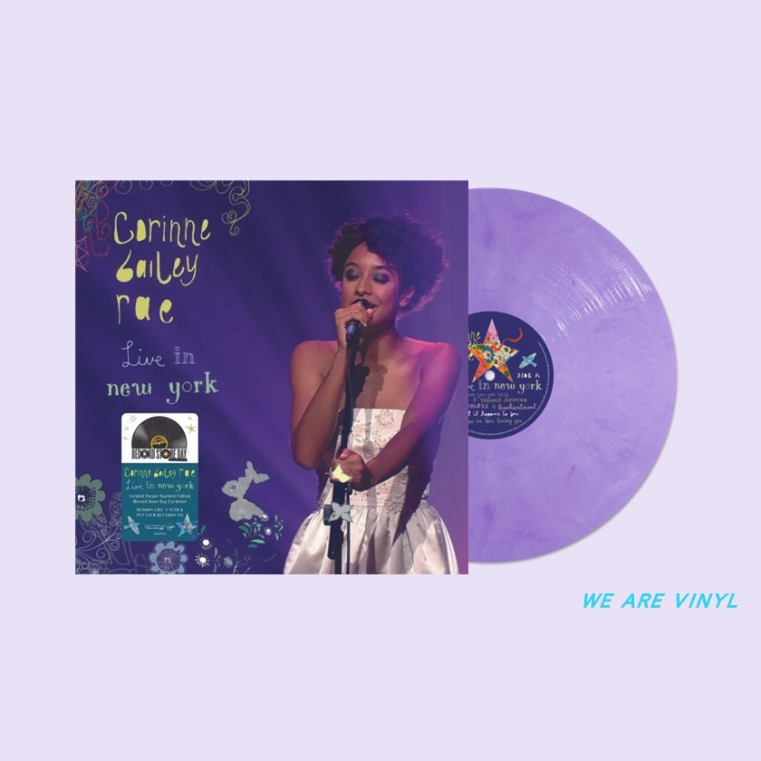 Rsd In-Stock Corinne Bailey Rae Live in New York New York Live Show Purple Vinyl Lp