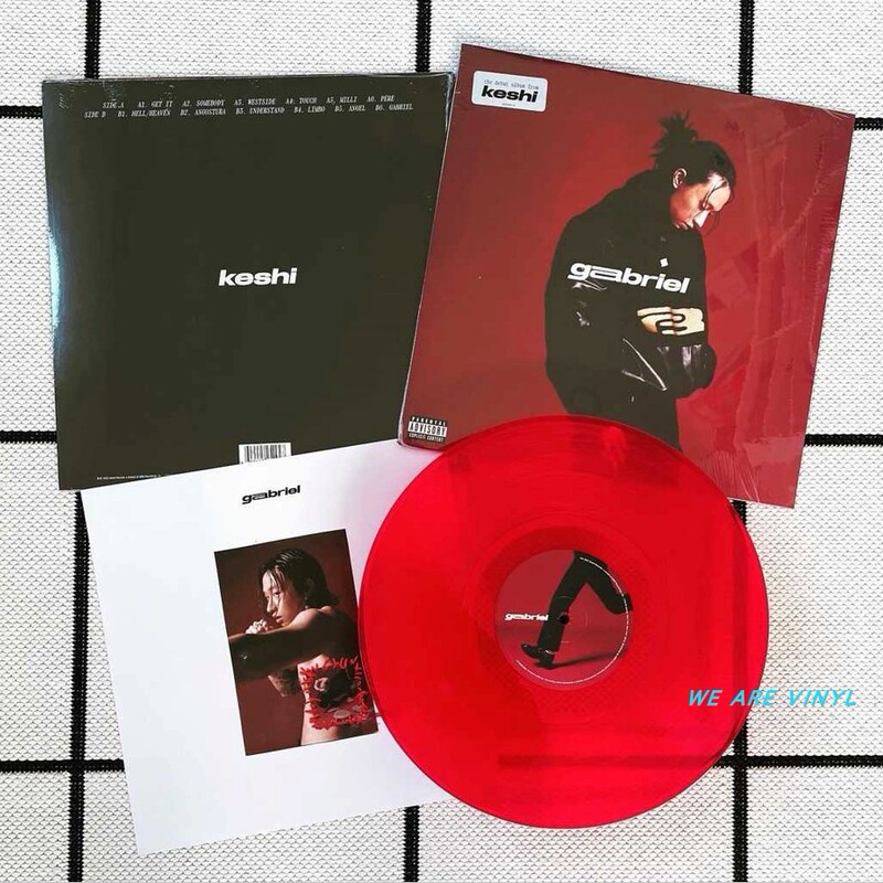 In Stock Keshi- Gabriel Limited Edition Red Vinyl Black Vinyl 1Lp