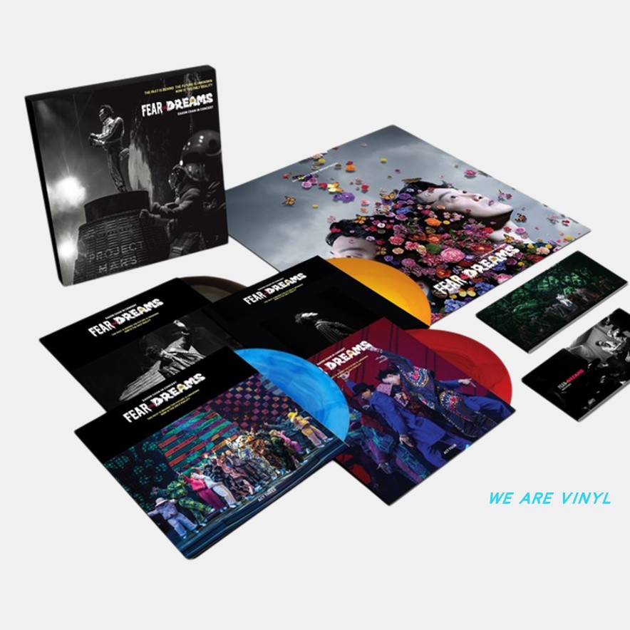 オン・ザ・ウェイ イーソン・チャン - FEAR and DREAMS コンサート限定カラーヴァイナルセット 4LP 合計1898枚