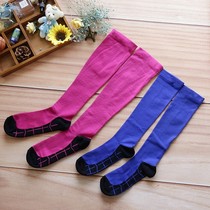 Spring and autumn however knee-long drum socks Socks Marathon Running Fitness Towel Bottom Socks Riding Sports High Drum Speed Dry Socks