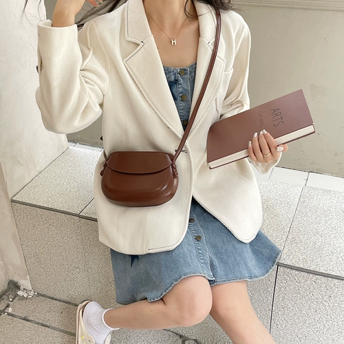 李茶定制 Маленькая брендовая красная сумка через плечо, универсальная небольшая сумка, Южная Корея